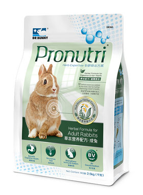 Drbunny草本高纤营养兔粮兔饲料