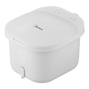 美的泡脚桶加热恒温按摩洗脚盆家用电动智能高深桶养生足疗机