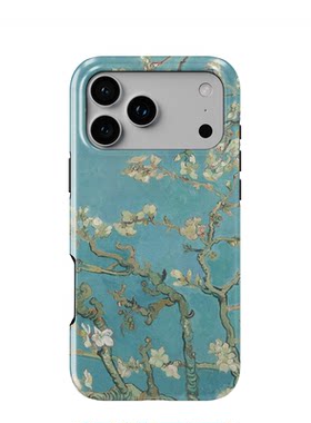 梵高莫奈名画iPhone手机壳防摔