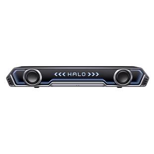 漫步者花再Halo PixelBar蓝牙音响2025新款动态字幕歌词电脑音箱