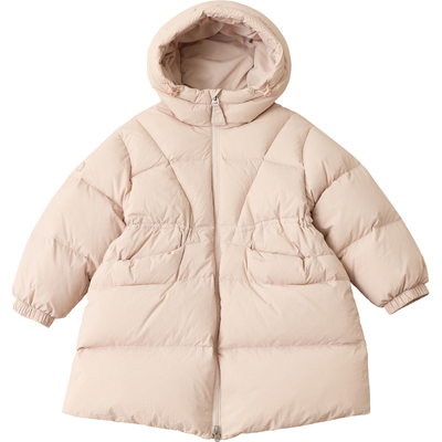 女童羽绒服中长款2025冬季新款加厚儿童羽绒服中大童装外套C4160