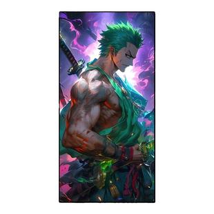 海贼王路飞索隆艾斯装饰画电竞房酒店网咖动漫客厅玄关挂画灯光画