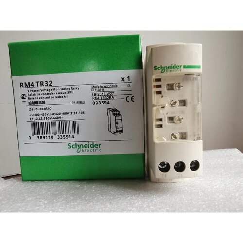 施耐德继电器RM4TR32/TR31/TA32相序继电器过欠议价