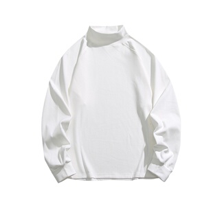Dashufulcrum秋冬纯色质感高领打底衫男女休闲亲肤情侣卫衣上衣