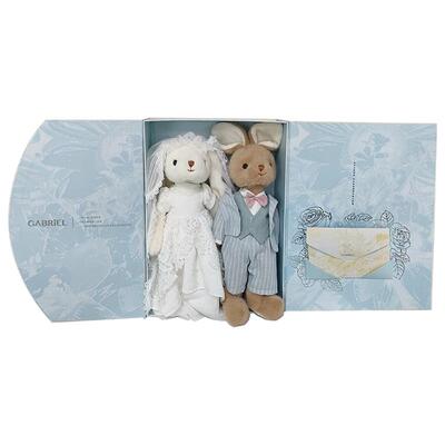 伽百利兔子毛绒玩偶陪伴送礼公仔