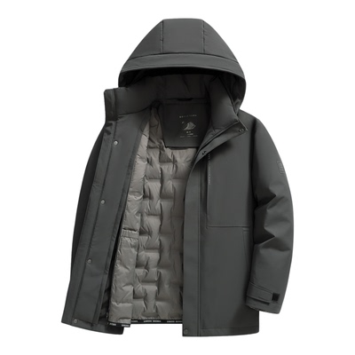 雪中飞2025冬季新款可拆内胆羽绒