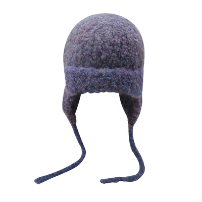 女毛线针织套头帽子保暖