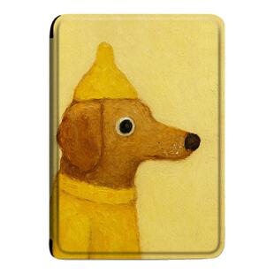 电子书适用掌阅Light3油画小狗Light4c小熊turbo电纸书ireader青春版neo3/2/c6保护套smart阅读器tango壳a6潮