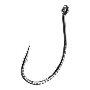 龙鳞路亚钩软虫假饵软饵鳜鱼鲈鱼翘嘴 8003倒钓钩加强wacky泥鳅钩