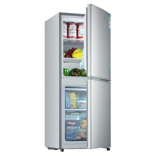 志高一级节能小冰箱家用小型宿舍租房用迷你省电办公室双门电冰箱