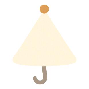 可爱雨伞照片墙儿童房间墙上遮丑挂画毛毡板免打孔3d立体创意墙贴