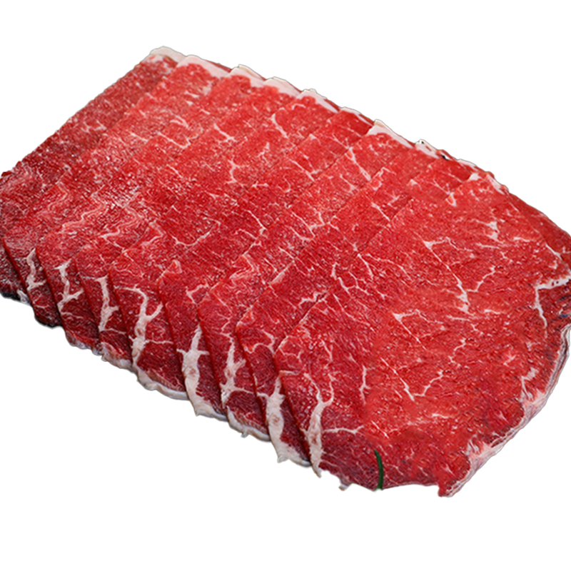 FBU原切进口牛肉片雪花肥牛