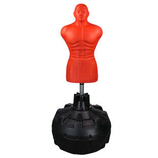 心理咨询宣泄室配重专业拳击假人形情绪发泄击打立式硅胶减压沙袋