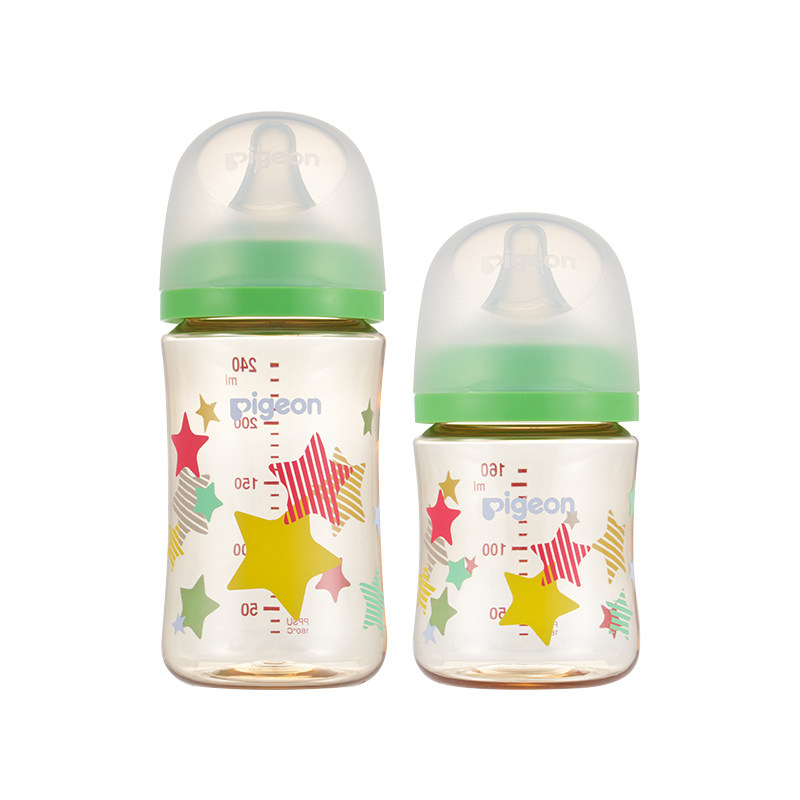 贝亲PPSU奶瓶婴儿新生儿防胀气奶瓶耐摔防摔宽口进口fun160/240ml
