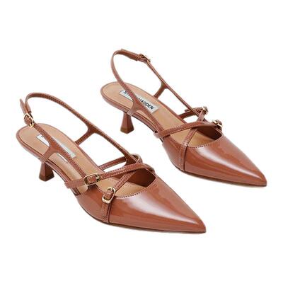 酒杯跟包头凉鞋双带高跟鞋