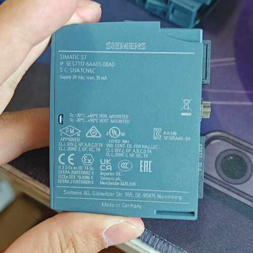 【询价】6es7137-6aa01-0ba0   模块，裸机适用