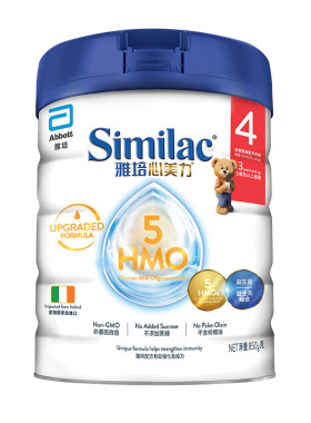 港版雅培4段奶粉850g自生保护力