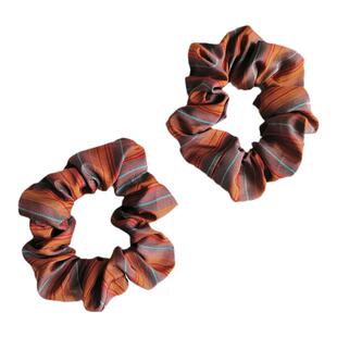 【HANLU】 杂色真丝发圈100silk