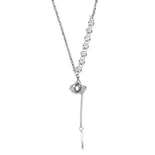 银杏叶项链毛衣链女款2026新款秋冬大气高档高级感钛钢不掉色配饰