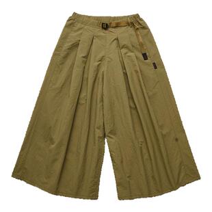 现货 GRAMICCI NYLON FLARE PANT 小野人休闲复古阔腿灯笼裤裙裤