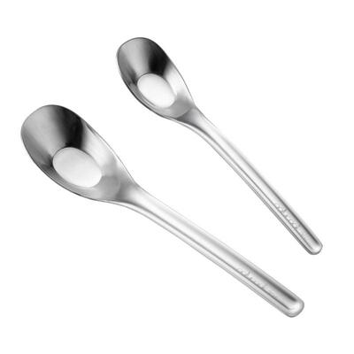 onlycook304不锈钢元宝勺子平底