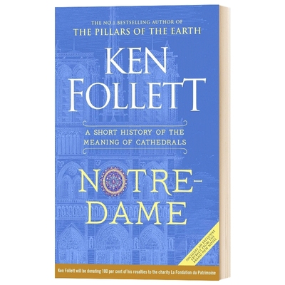华研原版 巴黎圣母院 大教堂意义简史 英文原版 Notre-Dame A Short History of the Meaning of Cathedrals 英文版 进口书