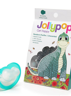 jollypop婴儿安抚奶嘴美国全硅胶
