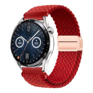适用华为GT6手表表带watch5Pro新款编织GT4磁吸GT5Pro搭扣watch4尼龙回环watch3非凡大师弹力运动腕带女透气