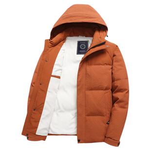 啄木鸟羽绒服男冬季加厚2025新款宽松潮高端品牌保暖冬天外套男