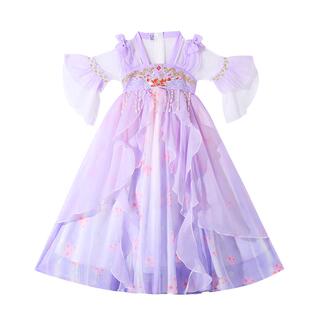 汉服女童2026新款夏季女孩超仙唐装春秋古风公主裙子儿童国风古装