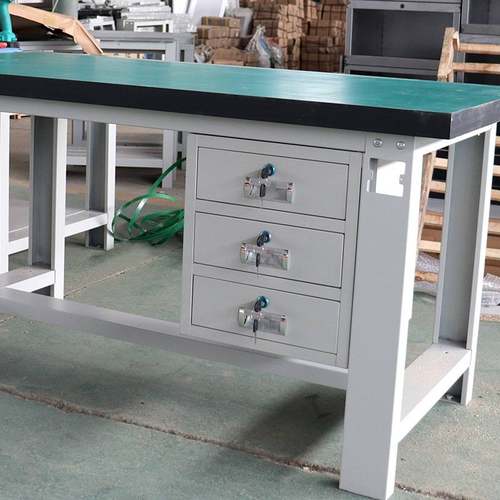 厂家直供重型防静电工作台桌带抽屉车间工厂操作台打包维修桌批发