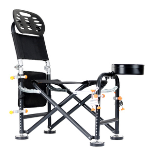 便携钓椅13档黑双拉筋折叠椅新款多功能钓鱼椅热销榜配件齐全野钓