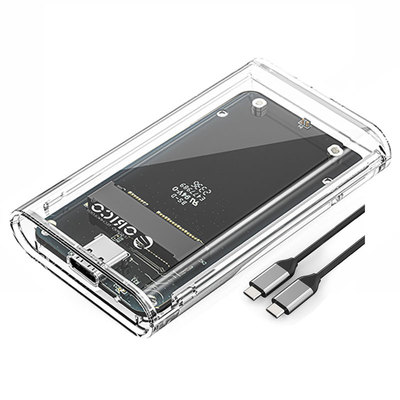 ORICO透明mSATA硬盘盒Type-C接口