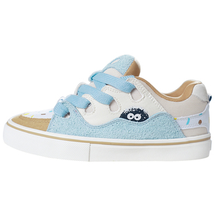 顽刻ollieskate面包鞋magic 麦旋风BAKE长毛绒低帮男女国潮滑板鞋