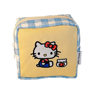 可爱卫生巾收纳包学生便携小型姨妈巾专用小收纳袋外出小包月经包