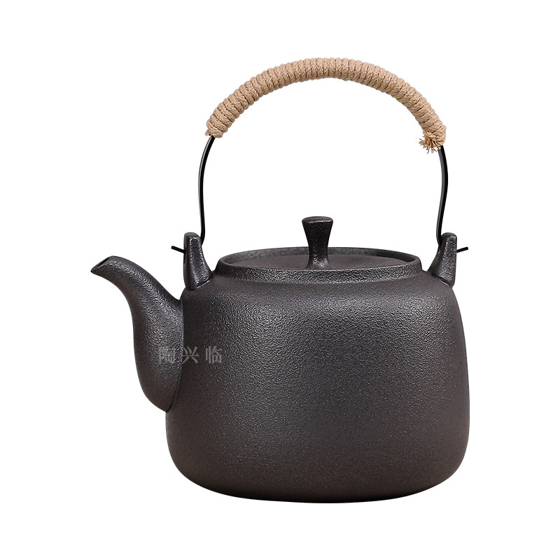 大容量带内虑陶壶户外围炉煮茶家用可明火烧水壶耐高温煮水壶茶具