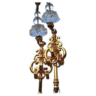 西安文创玄奘禅杖锡杖吊坠车挂车饰本命年出入平安