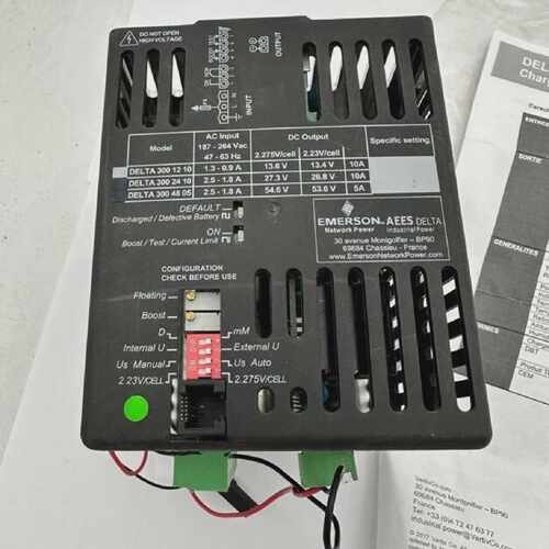 1Pc X EMERSON VERTIV DELTA 300 Battery Charger