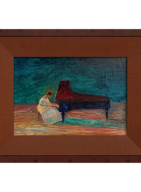 中古风软装客厅装饰画家居好物画