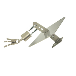 商用厨房冰柜冰箱配件四门冰箱锁扣对开六门冰箱锁片平冷安全门锁