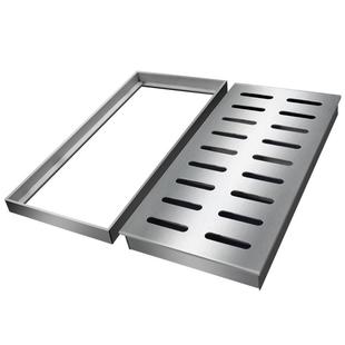 304不锈钢盖板雨水篦子下水道排水地沟盖排水带框井盖定制大地漏