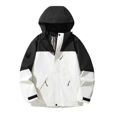 高端防水三合一情侣冲锋衣登山服