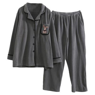 雅芷欣秀女珊瑚绒200斤睡衣大码