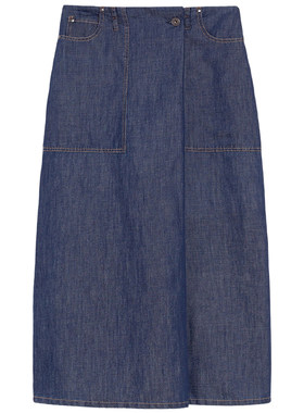 【甄选惠享】Weekend MaxMara 女装棉麻混纺半身裙5101085206