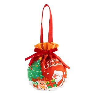 圣诞节礼品袋平安夜苹果礼盒平安果包装盒糖果儿童小礼物袋子装饰