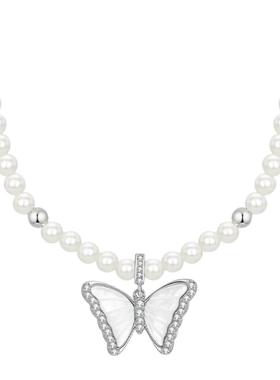 JAY浪漫蝴蝶项链锁骨链