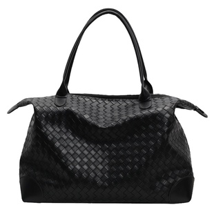 手提旅行包女大容量短途轻便行李包男出差旅游包菱格收纳袋健身包