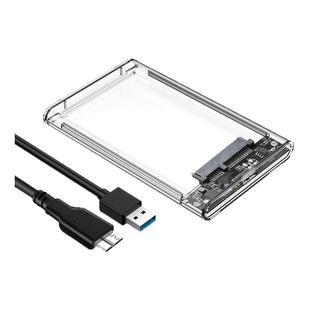 透明移动硬盘盒适用于笔记本电脑台式机外置盒机械固态SSD硬盘盒