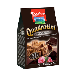 Loacker莱家威化饼干250g香脆榛子巧克力夹心进口零食品糕点