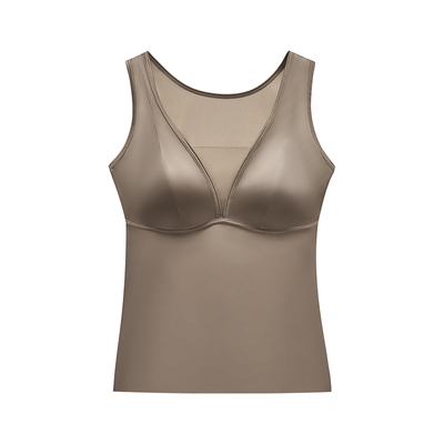 法式缎面蕾丝吊带背心